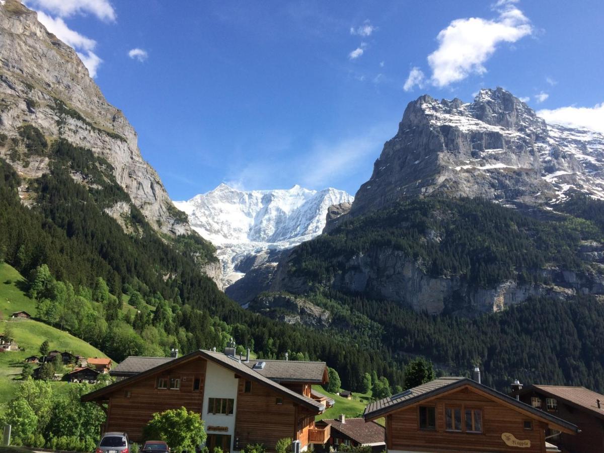 Апартаменти Luxury, New - Amazing Views Grindelwald Eiger Jungfrau Moench Екстер'єр фото