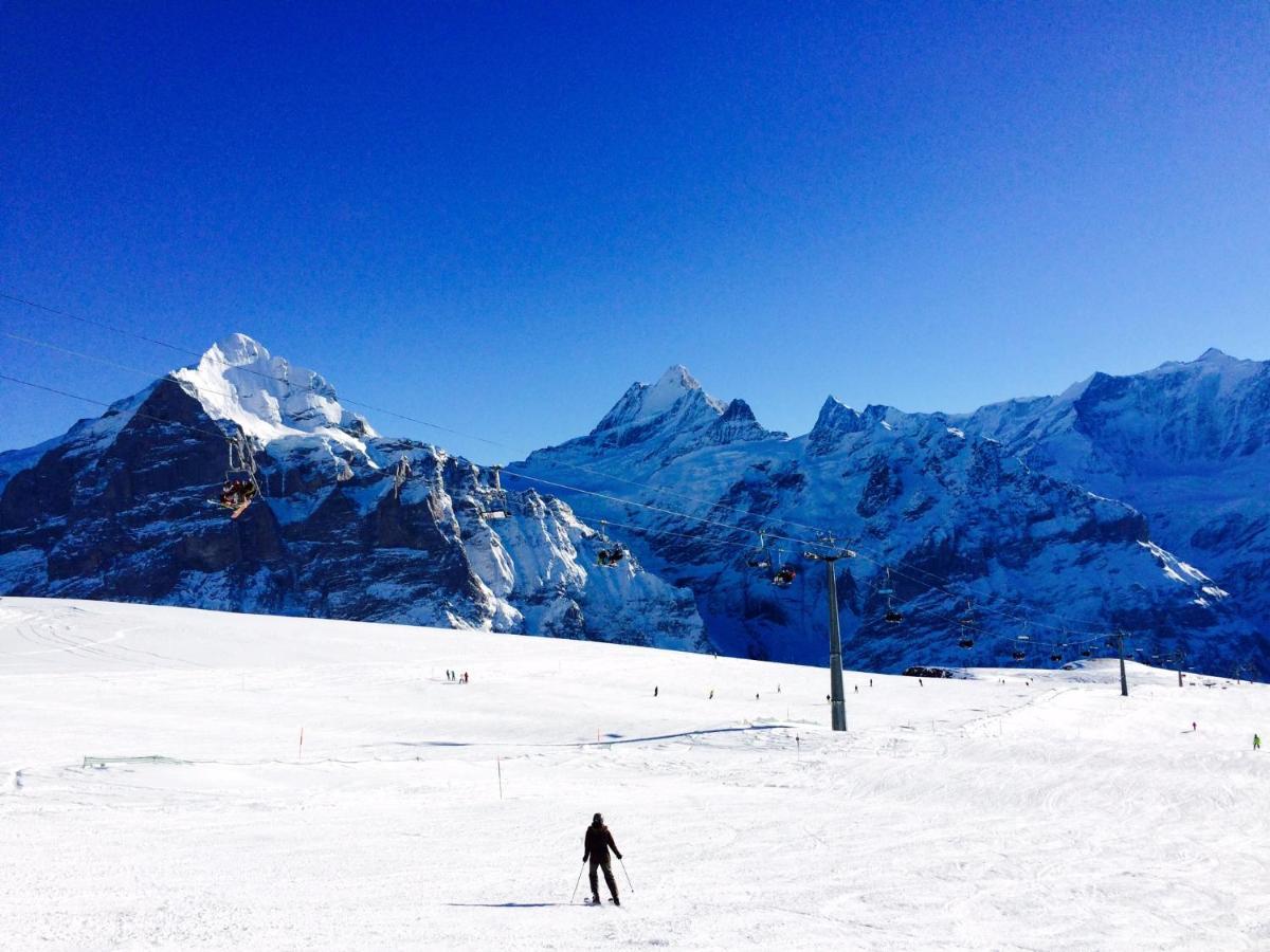 Апартаменти Luxury, New - Amazing Views Grindelwald Eiger Jungfrau Moench Екстер'єр фото