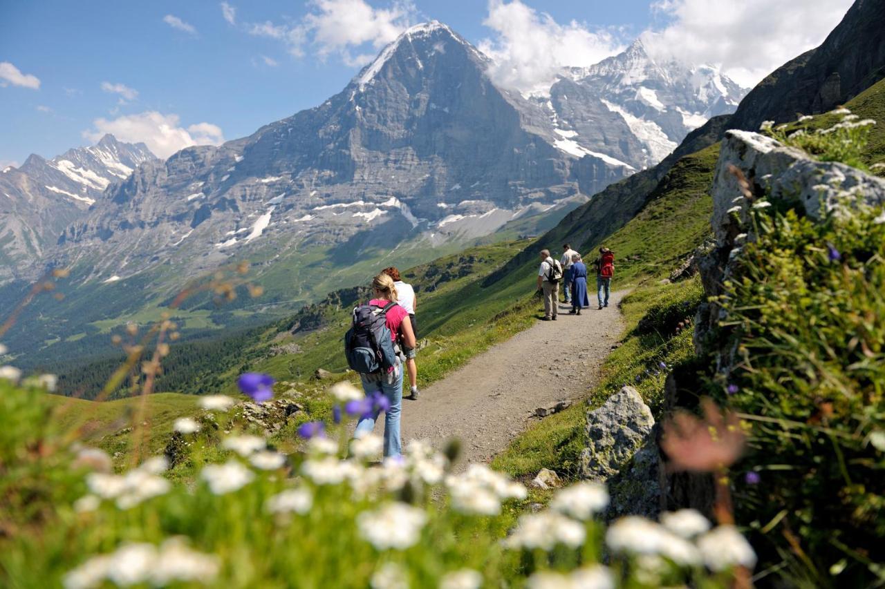 Апартаменти Luxury, New - Amazing Views Grindelwald Eiger Jungfrau Moench Екстер'єр фото