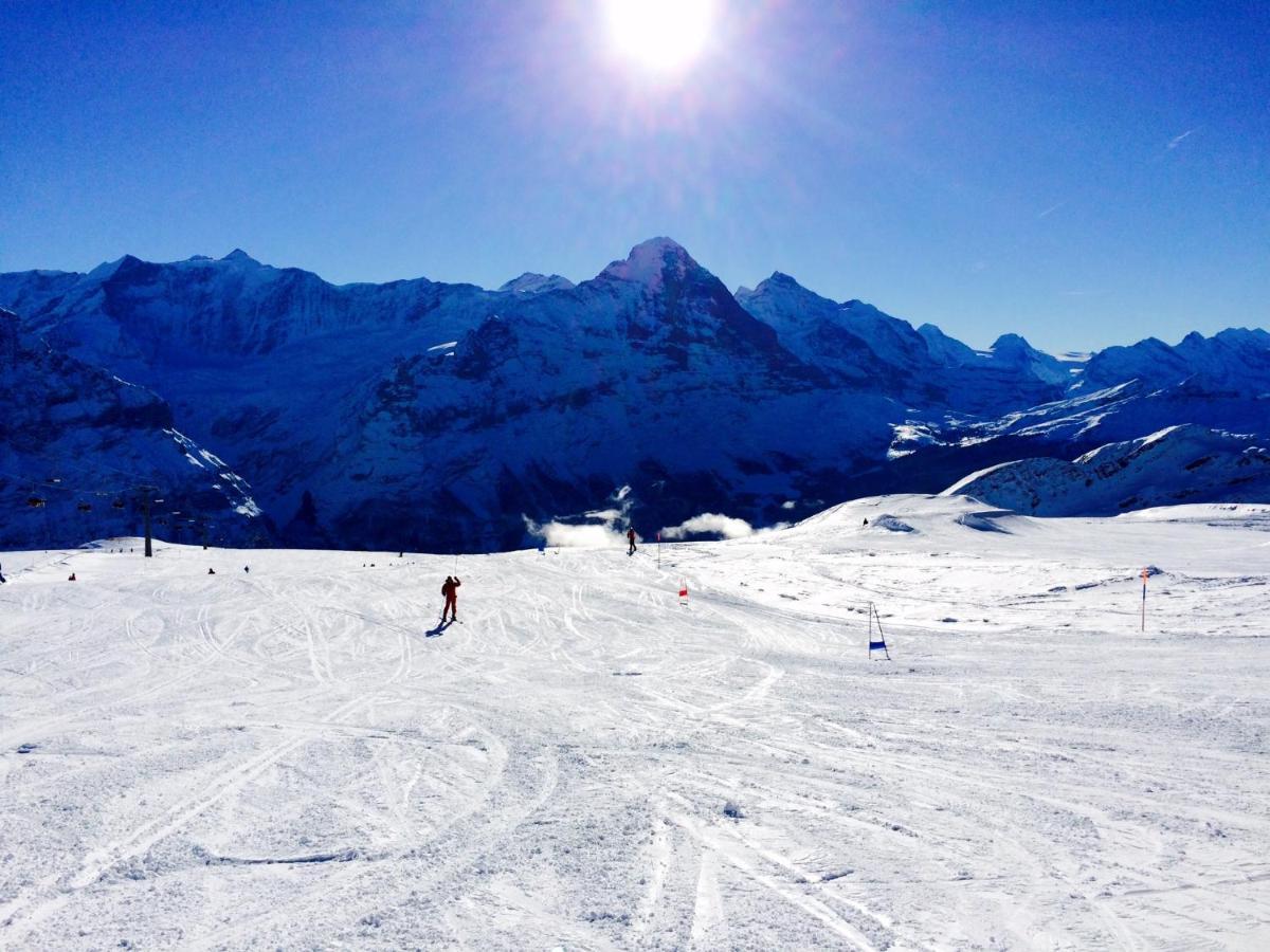 Апартаменти Luxury, New - Amazing Views Grindelwald Eiger Jungfrau Moench Екстер'єр фото
