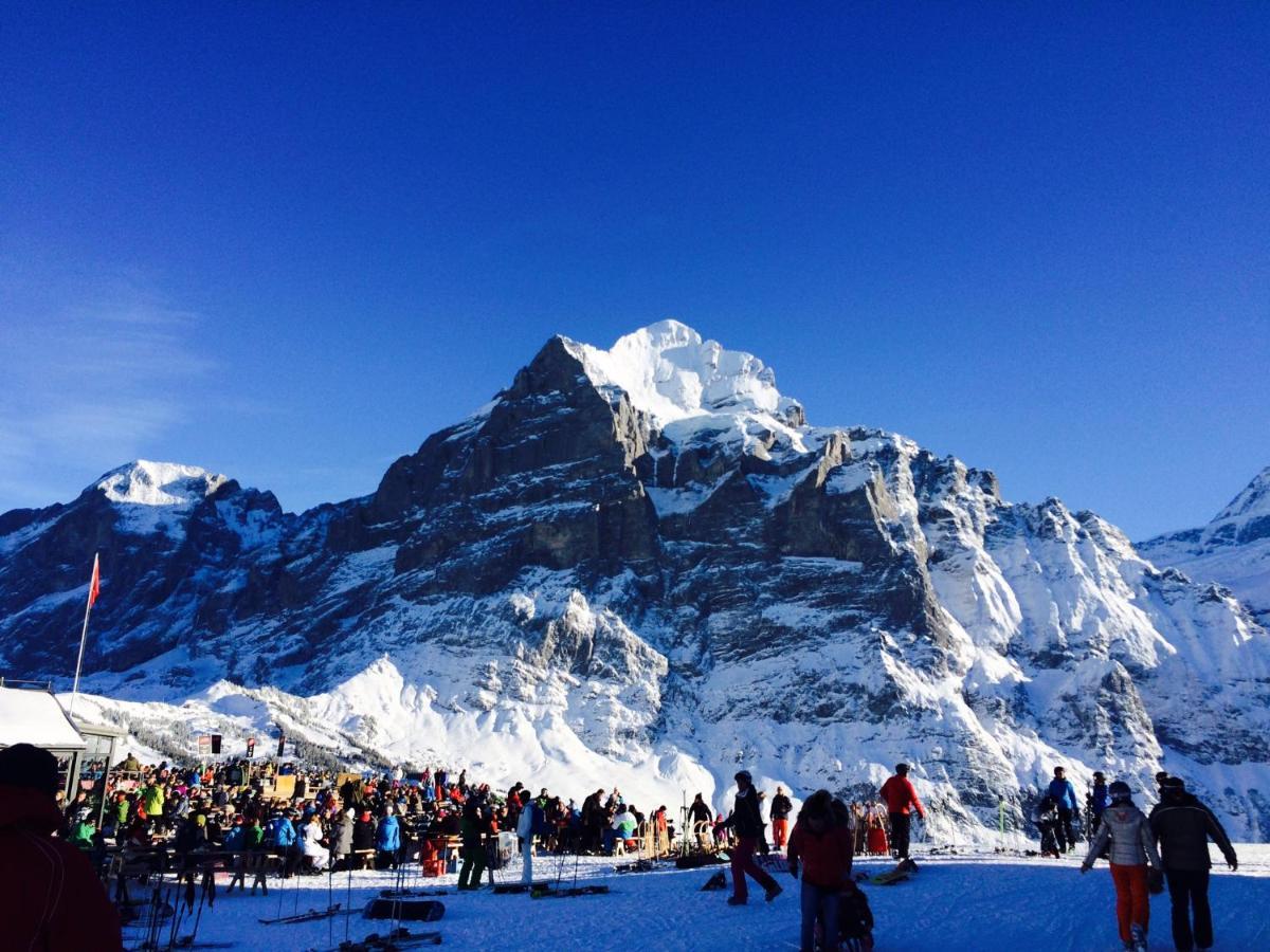 Апартаменти Luxury, New - Amazing Views Grindelwald Eiger Jungfrau Moench Екстер'єр фото